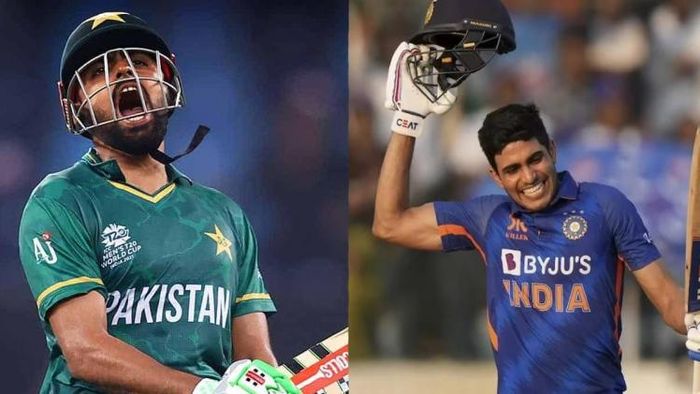 বাবর আজম ও শুভমন গিল