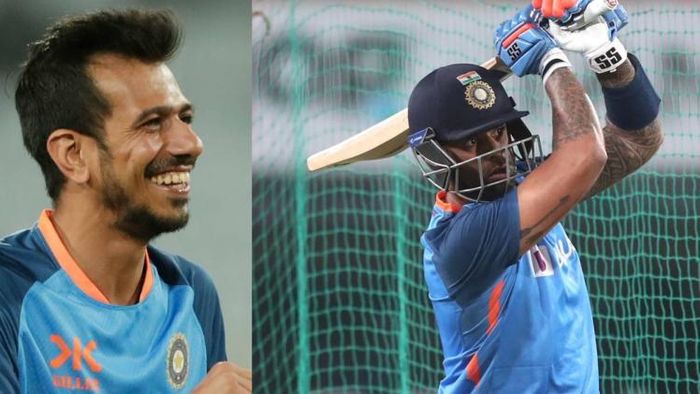 যুজবেন্দ্র চাহাল ও সূর্যকুমার যাদব