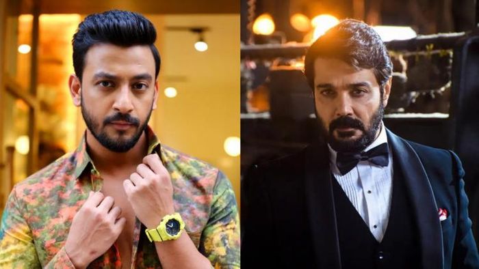 অভিনেতা বনি সেনগুপ্ত ও প্রসেনজিৎ চট্টোপাধ্যায়