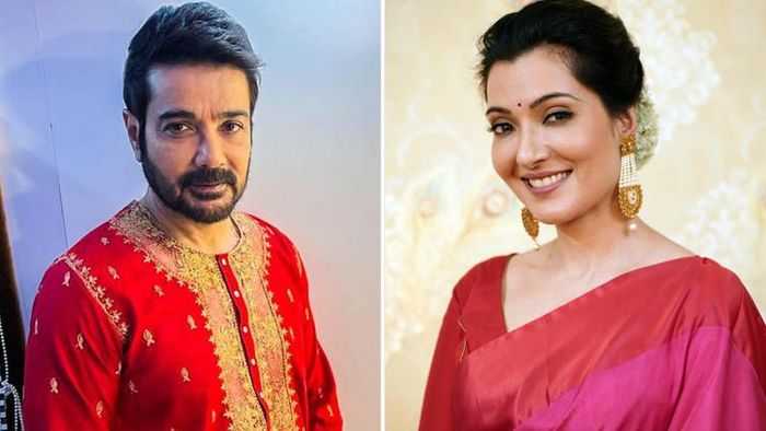 প্রসেনজিৎ চট্টোপাধ্যায় ও অর্পিতা চট্টোপাধ্যায় (ছবি: ফেসবুক)