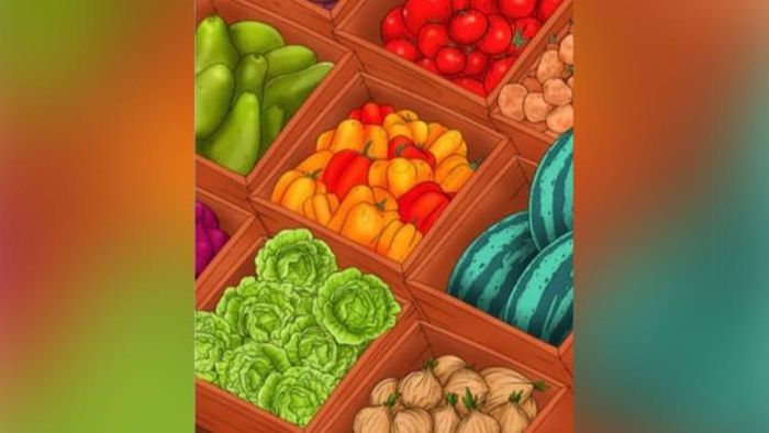 সবজির গাদায় গাজর খুঁজুন, সময় ১০ সেকেন্ড; পারলে আপনি জিনিয়াস