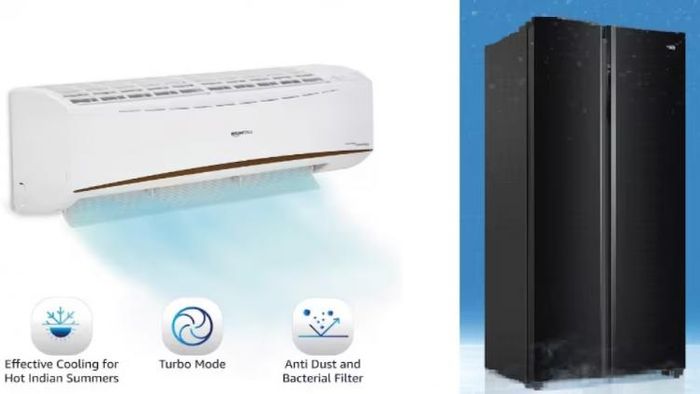 Amazon-এ দুর্দান্ত সেল, গরম পড়ার আগেই হাফ দামে ফ্রিজ-AC কিনে রাখুন