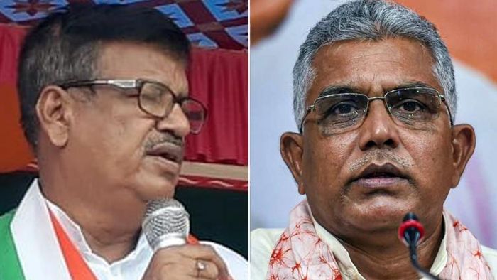 দিলীপকে গ্রেফতারের দাবি রবি ঘোষের, 'ওঁর মাথা খারাপ' পাল্টা দিলীপ