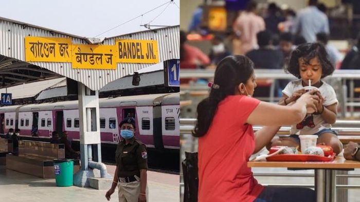 ব্যান্ডেল স্টেশনে এলাহি আয়োজন