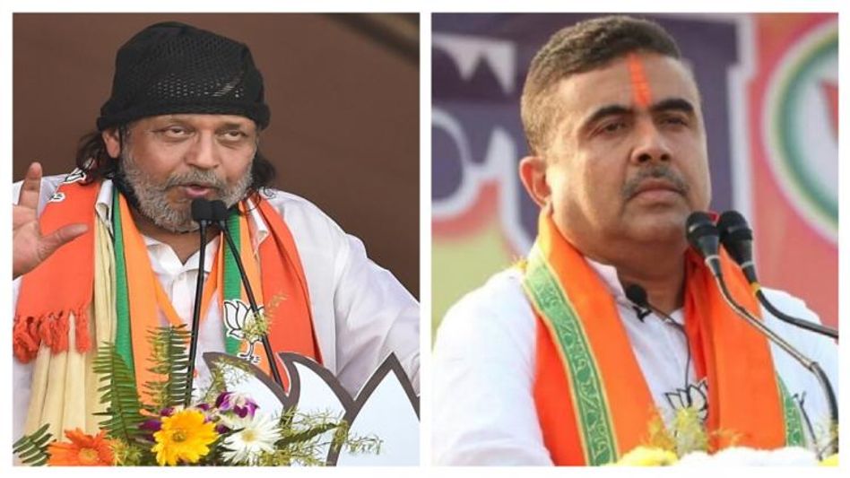 গেরুয়া শিবির ভেঙেই চলেছে TMC, মিঠুনের হুঁশিয়ারি-শুভেন্দুর ডেডলাইন 'ফ্লপ'? গেরুয়া শিবির ভেঙেই চলেছে TMC, মিঠুনের হুঁশিয়ারি-শুভেন্দুর ডেডলাইন 'ফ্লপ'?
