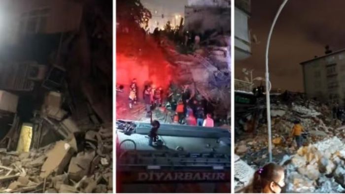 জোড়া ভূমিকম্পে কাঁপল তুরস্ক, বহু মানুষের মৃত্যুর আশঙ্কা