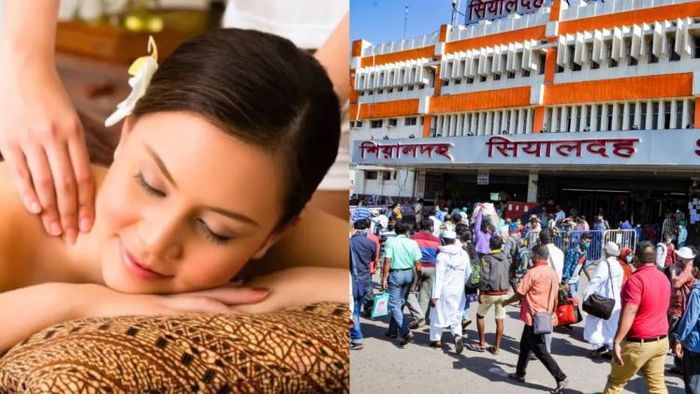 শিয়ালদা স্টেশনে এক্সিকিউটিভ লাউঞ্জ