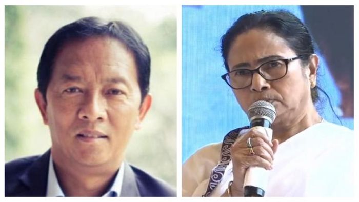 বিনয় তামাং ও মমতা বন্দ্যোপাধ্যায়