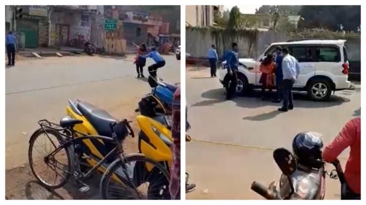 নিরাপত্তায় ফাঁক, মমতার গাড়ির সামনে আচমকা তরুণী, তারপর...
