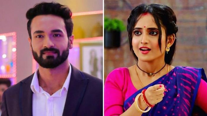 অভিনেতা সৌমিতৃষা কুন্ডু ও ধ্রুবজ্যোতি সরকার