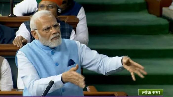 নরেন্দ্র মোদী (ছবি সৌজন্য-লোকসভা টিভি)