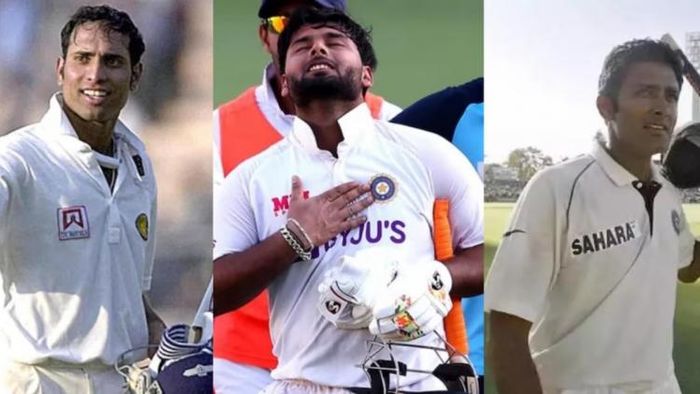 রাহুল দ্রাবিড়, ঋষভ পন্ত ও অনিল কুম্বলে