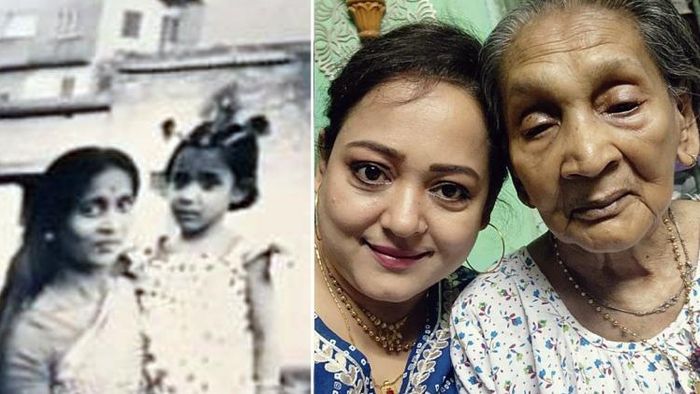 মায়ের সঙ্গে অপরাজিতা আঢ্য ছবি সৌজন্যে: ইনস্টাগ্রাম