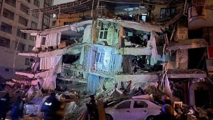 ভূমিকম্পের পর তুরস্ক।