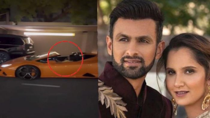 শোয়েবের গাড়ি চালাচ্ছেন তাঁর শ্বাশুড়ি