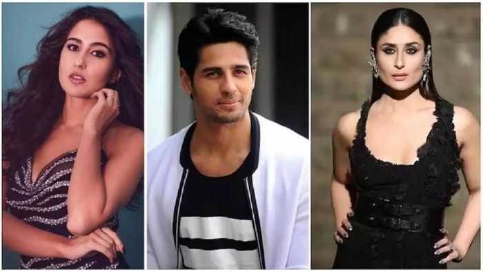 সারা আলি খান, সিদ্ধার্থ মালহোত্রা ও করিনা কাপুর