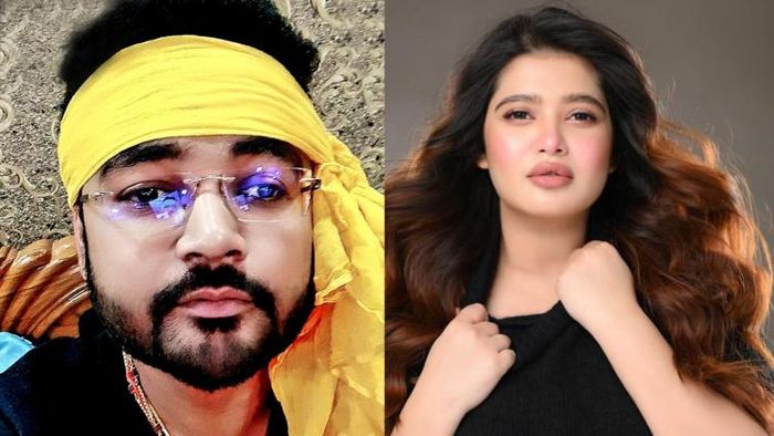 কুন্তল ঘোষ ও এনা সাহা (ছবি: ফেসবুক)