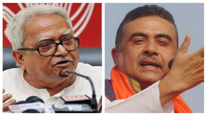 বিমান বসু ও শুভেন্দু অধিকারী