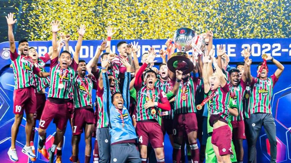 ISL জিতে আজকেই শহরে ফিরছে মোহনবাগান, শুরু সেলিব্রেশনের প্রস্তুতি ISL জিতে আজকেই শহরে ফিরছে মোহনবাগান, শুরু সেলিব্রেশনের প্রস্তুতি