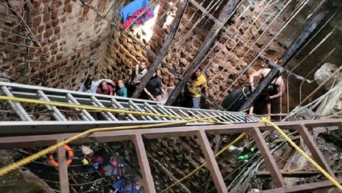 ইন্দোরের ঘটনাস্থল।