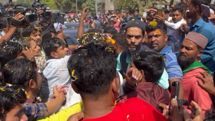 অবশেষে জেলমুক্তি নওশাদের, বললেন,'কৌস্তুভ বাগচীর পাশে আছি'