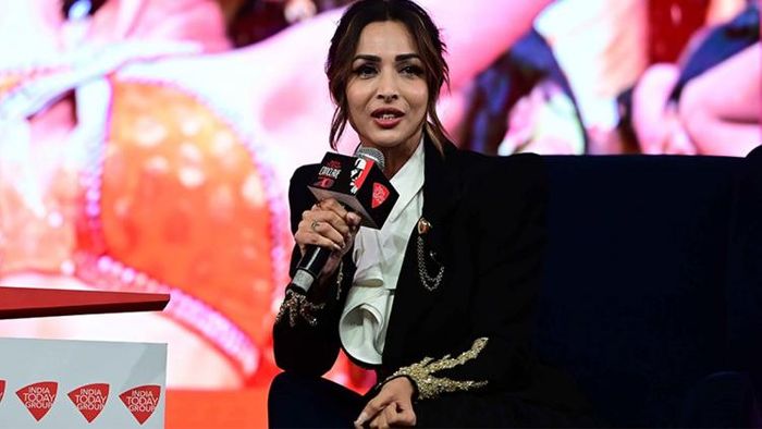 ইন্ডিয়া টুডে কলক্লেভ ২০২৩-র মঞ্চে মালাইকা অরোরা