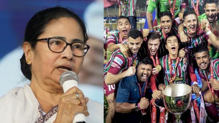 মোহনবাগকে অভিনন্দন মমতা বন্দোপাধ্যায়