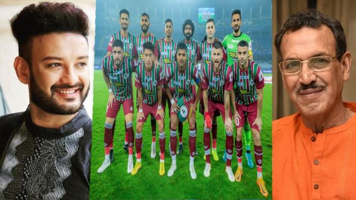 সাহেব ভট্টাচার্য, মোহনবাগান দল ও সুব্রত ভট্টাচার্য