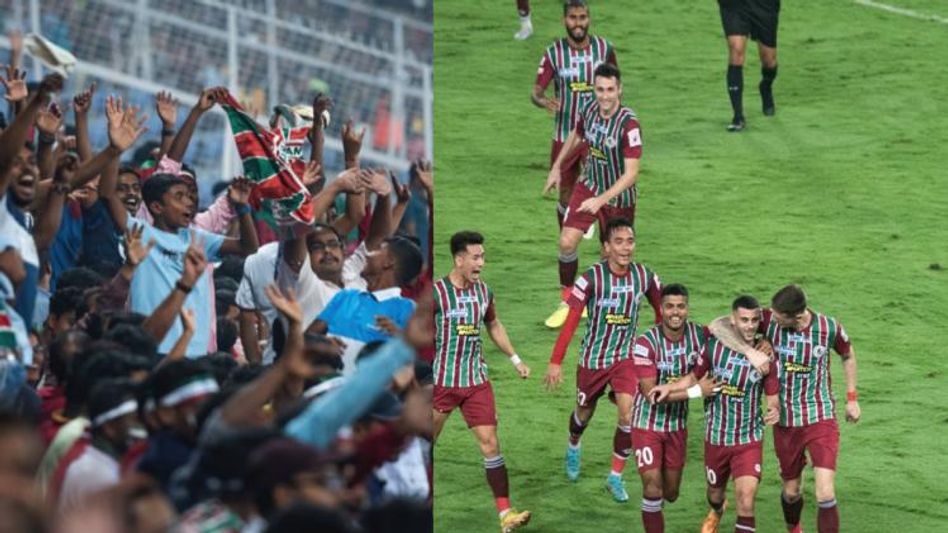 মোহনবাগান ম্যাচে রেকর্ড দর্শক, 'রিমুভ ATK' আন্দোলনের কী হল? মোহনবাগান ম্যাচে রেকর্ড দর্শক, 'রিমুভ ATK' আন্দোলনের কী হল?