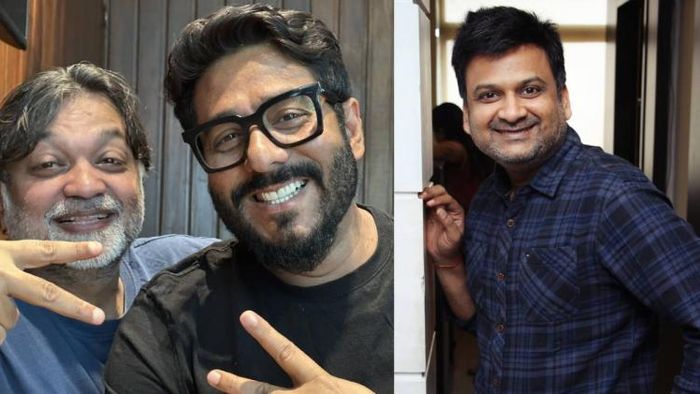 সৃজিত মুখোপাধ্যায়, রাজ চক্রবর্তী ও মহেন্দ্র সোনি (ছবি: ফেসবুক)