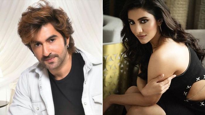 অভিনেতা রুক্মিণী মৈত্র ও জিৎ (ছবি: ফেসবুক)