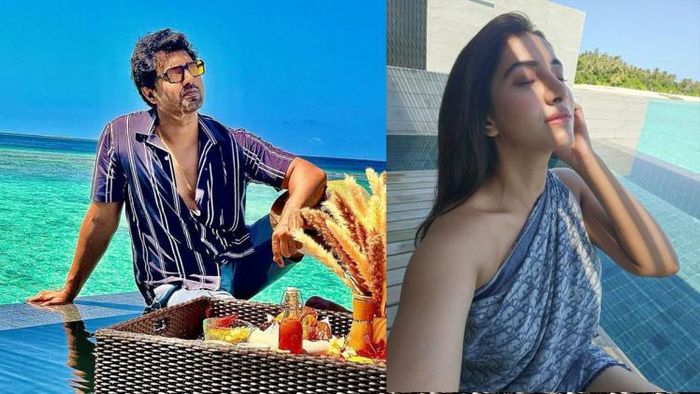 মালদ্বীপে একসঙ্গে নাকি দেব-রূক্মিণী? ছবি সৌজন্যে: ইনস্টাগ্রাম