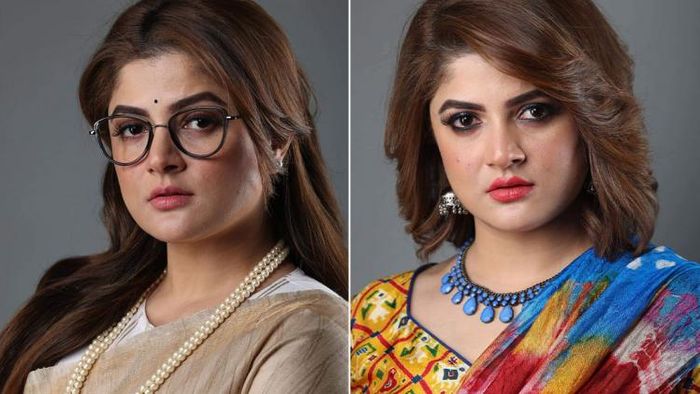 দ্বৈত চরিত্রে শ্রাবন্তী চট্টোপাধ্যায় (ছবি: ফেসবুক)