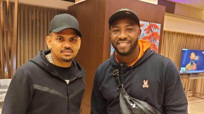 সুনীল নারাইন ও আন্দ্রে রাসেল