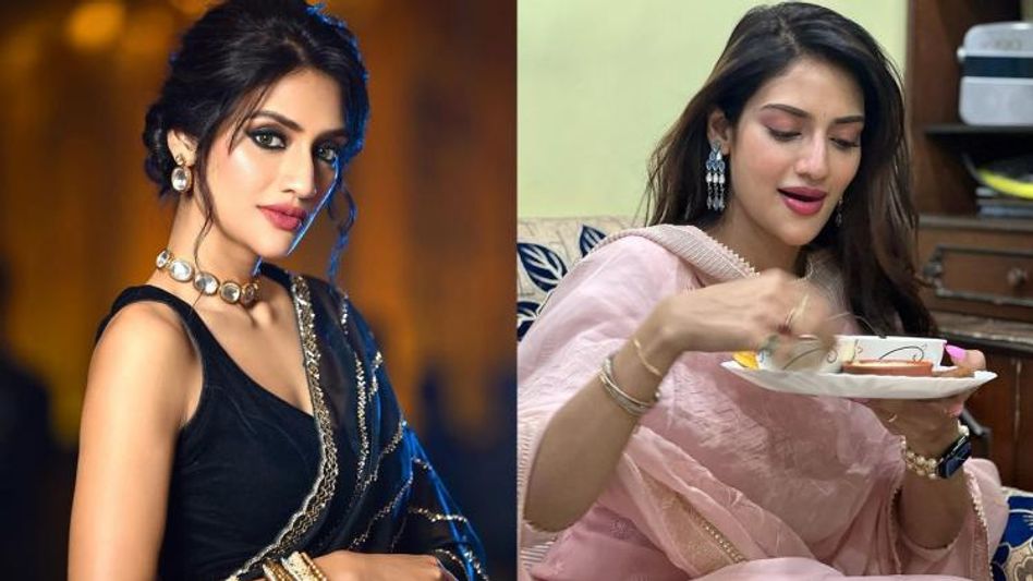 ফিরনি থেকে বিরিয়ানি, ডায়েট ভুলে ইদের খাওয়া-দাওয়া নুসরতের ফিরনি থেকে বিরিয়ানি, ডায়েট ভুলে ইদের খাওয়া-দাওয়া নুসরতের