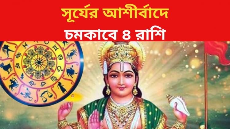 এই ৪ রাশির ভাগ্য ১ মাস সূর্যের মতো চমকাবে, হবে ধন-সম্পদের বৃষ্টি