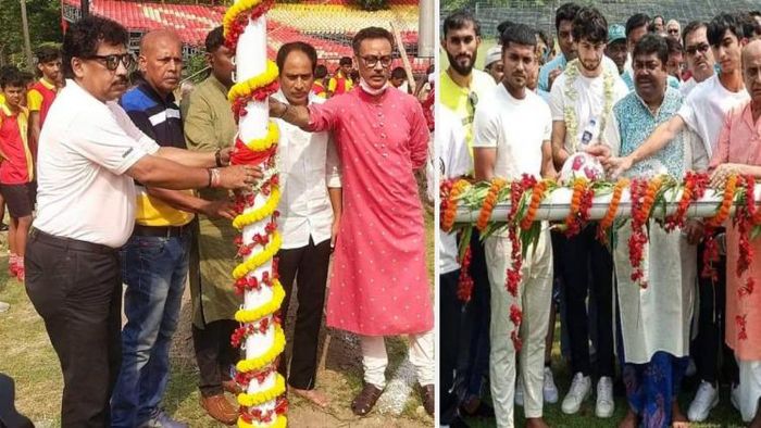 মোহনবাগান ও ইস্টবেঙ্গলের বারপুজো