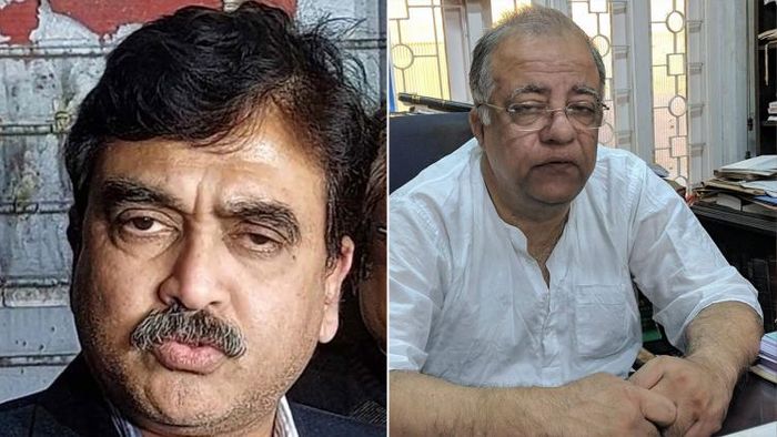 বিচারপতি অভিজিৎ গঙ্গোপাধ্যায় ও আইনজীবী অরুণাভ ঘোষ