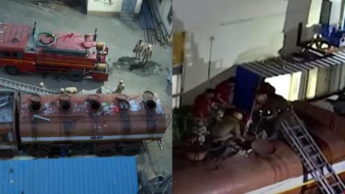 তিলজলার একটি সাবান কারখানায় ঘটে গেল মর্মান্তিক দুর্ঘটনা