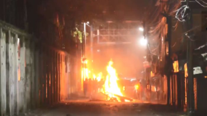 রিষড়ায় হিংসা।