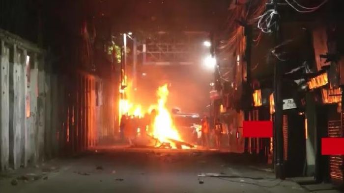 রিষড়ায় অশান্তি।