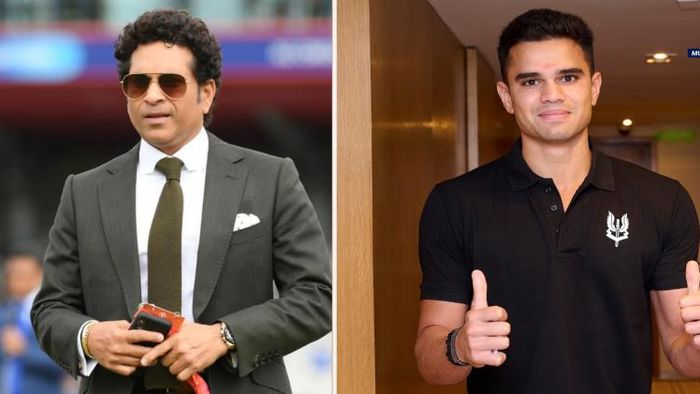 সচিন তেন্ডুলকর ও অর্জুন তেন্ডুলকর