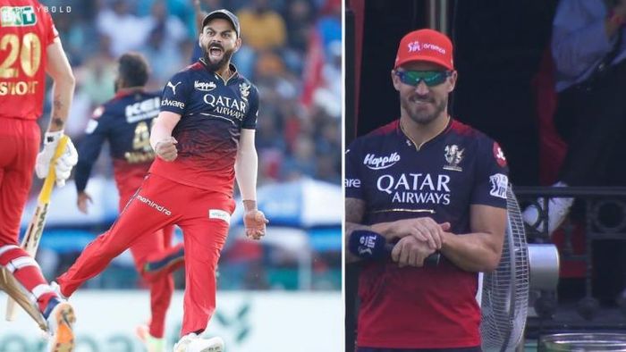 বিরাট কোহলি ও ফাফ ডু প্লেসি