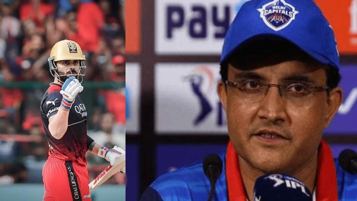 বিরাট কোহলি ও সৌরভ গঙ্গোপাধ্যায়