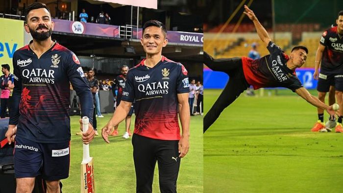 বিরাট কোহলি ও সুনীল ছেত্রী