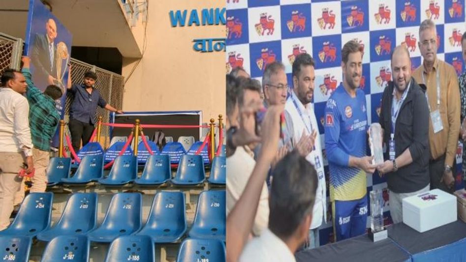 ইতিহাসে এই প্রথন, ধোনির নামে স্টেডিয়ামের আসন সংরক্ষিত ওয়াংখেড়েতে; এই সম্মান পাননি সচিনও ইতিহাসে এই প্রথন, ধোনির নামে স্টেডিয়ামের আসন সংরক্ষিত ওয়াংখেড়েতে; এই সম্মান পাননি সচিনও