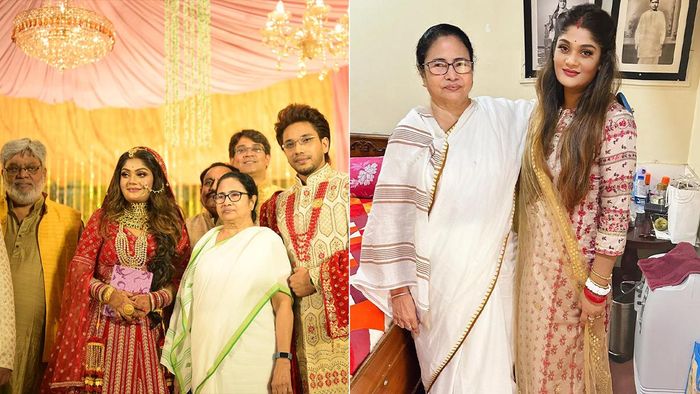 বিয়ের পর মুখ্যমন্ত্রীর সঙ্গে দেখা করতে গেলেন মিষ্টি সিং ছবি সৌজন্যে: ইনস্টাগ্রাম