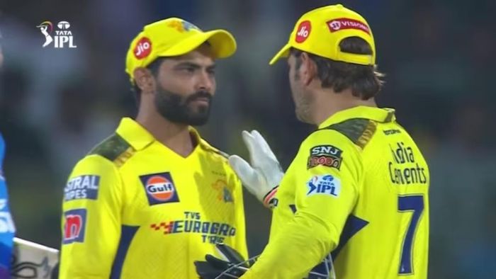 মহেন্দ্র সিং ধোনি ও রবীন্দ্র জাদেজা