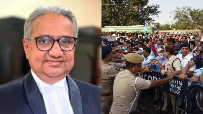 বকেয়া DA-র দাবিতে নবান্ন অভিযান,রাজ্যকে কড়া প্রশ্ন বিচারপতি মান্থার