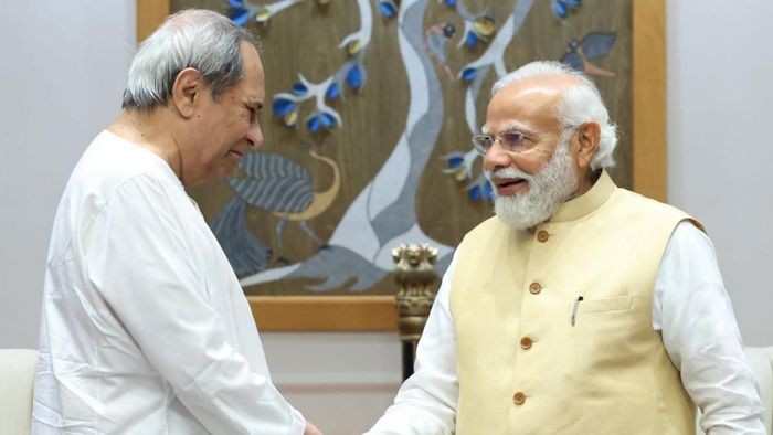 প্রধানমন্ত্রী নরেন্দ্র মোদীর সঙ্গে সাক্ষাৎ নবীন পট্টনায়েকের